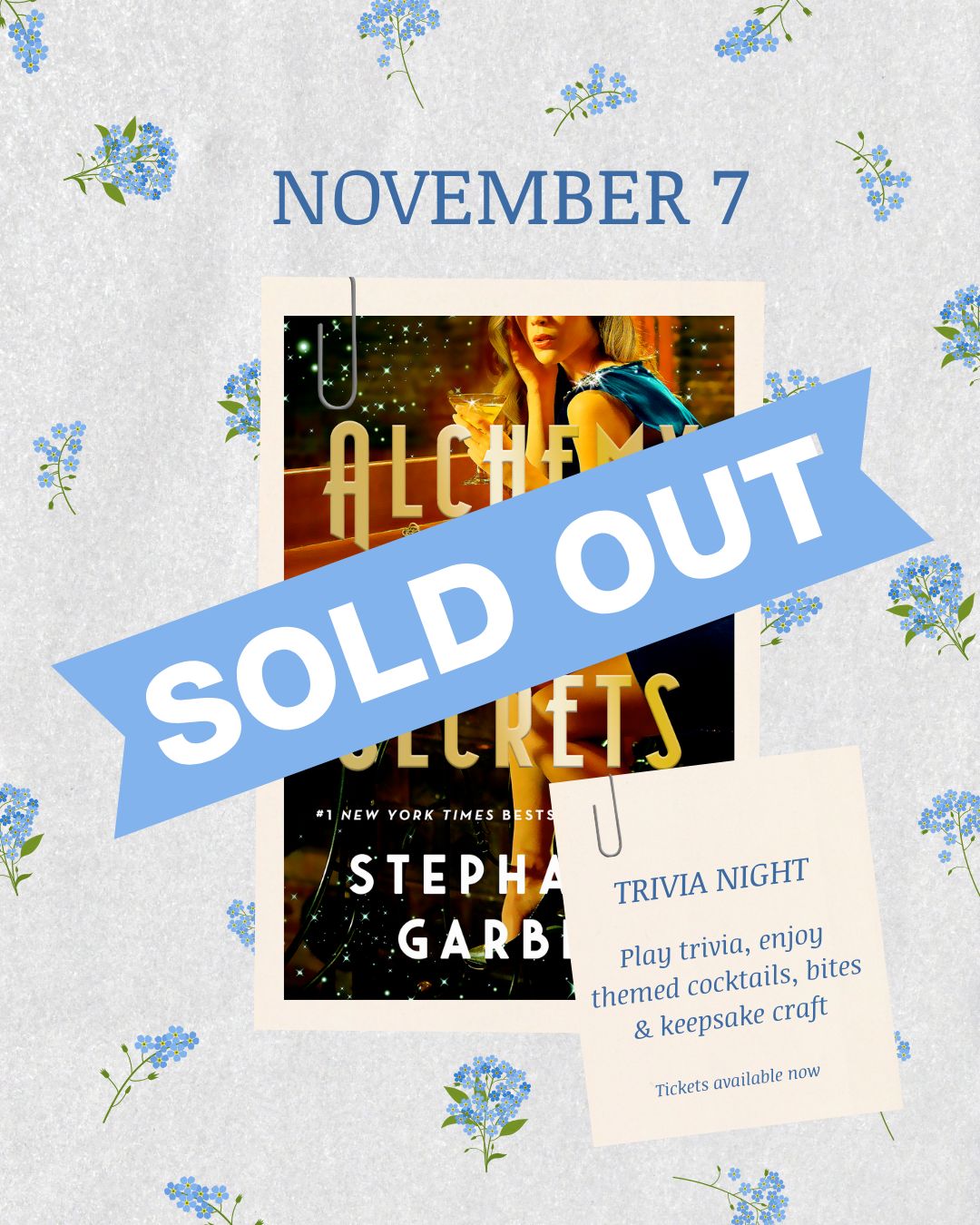 Crafts & Cocktails Ft. Alchemy of Secrets