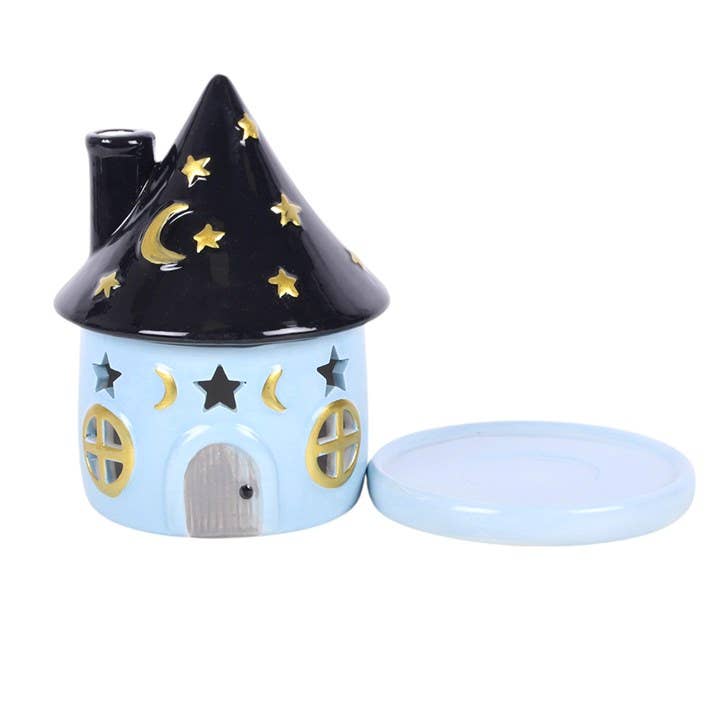 Moon Witch Cottage Incense Cone Holder