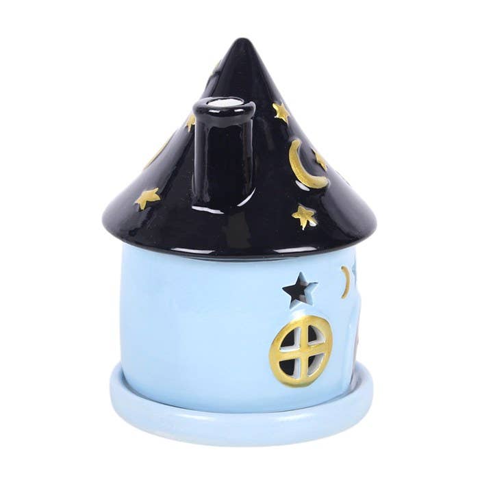 Moon Witch Cottage Incense Cone Holder